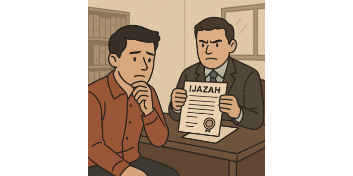 ILUSTRASI PENAHANAN IJAZAH.