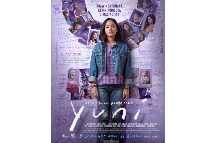 Poster Yuni (2021). (IMDb)