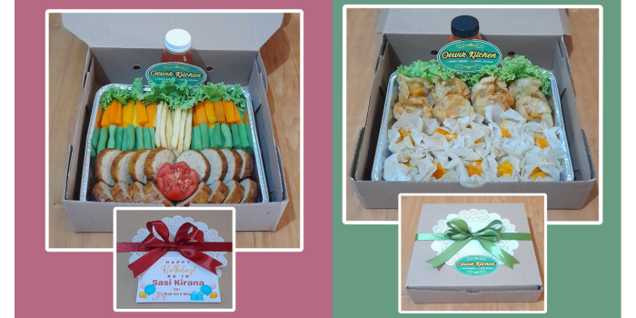 Contoh hampers yang ditawarkan Oewik Kitchen. (Instagram/oewik_kitchen)