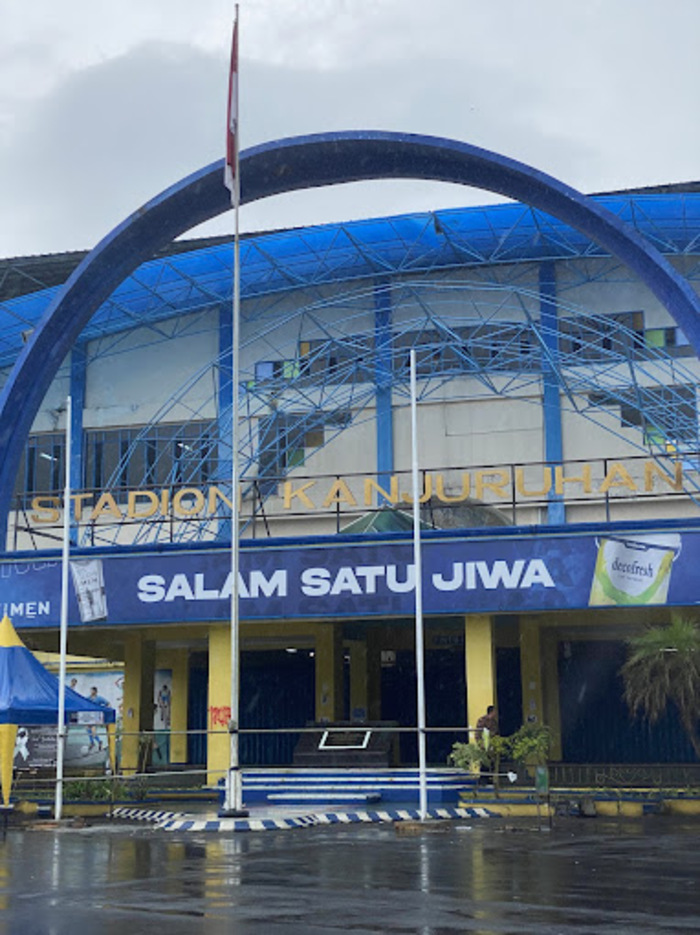 Stadion Kanjuruhan tampak depan. (Indi Wijayanti)
