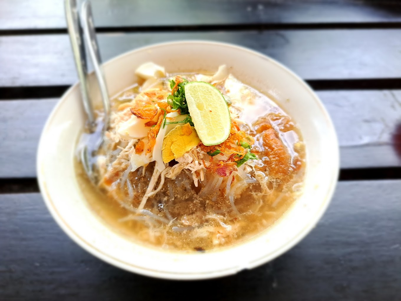 Soto Banjar yang masih banyak di gemari di Kota Malang (amin subagyo).