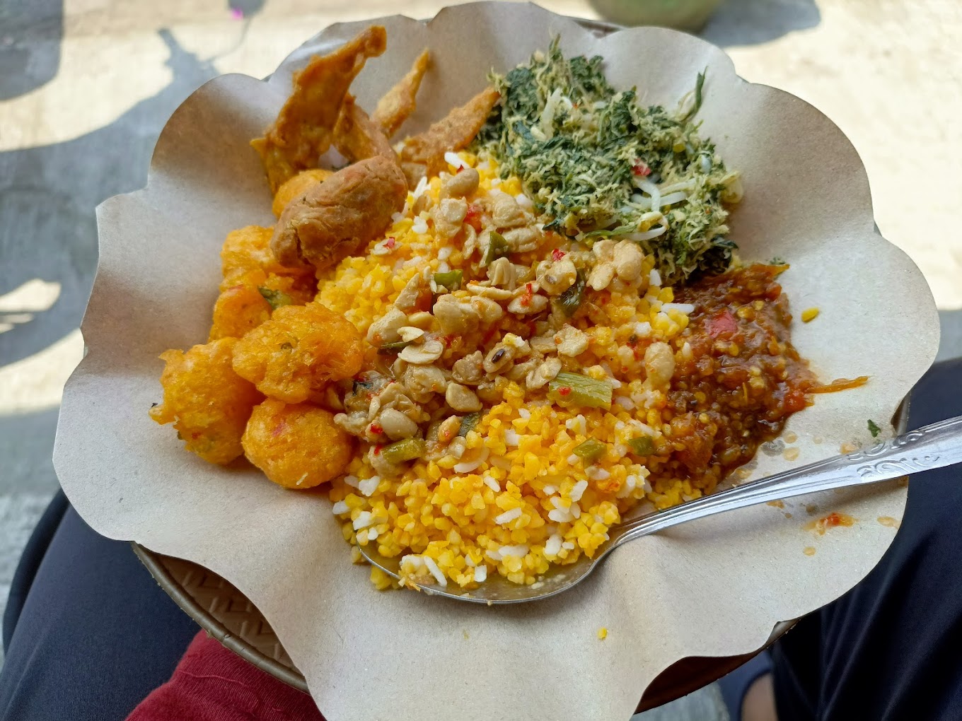 Nasi Jagung yang cocok untuk skrapan (M Ilham Fath ZJ).