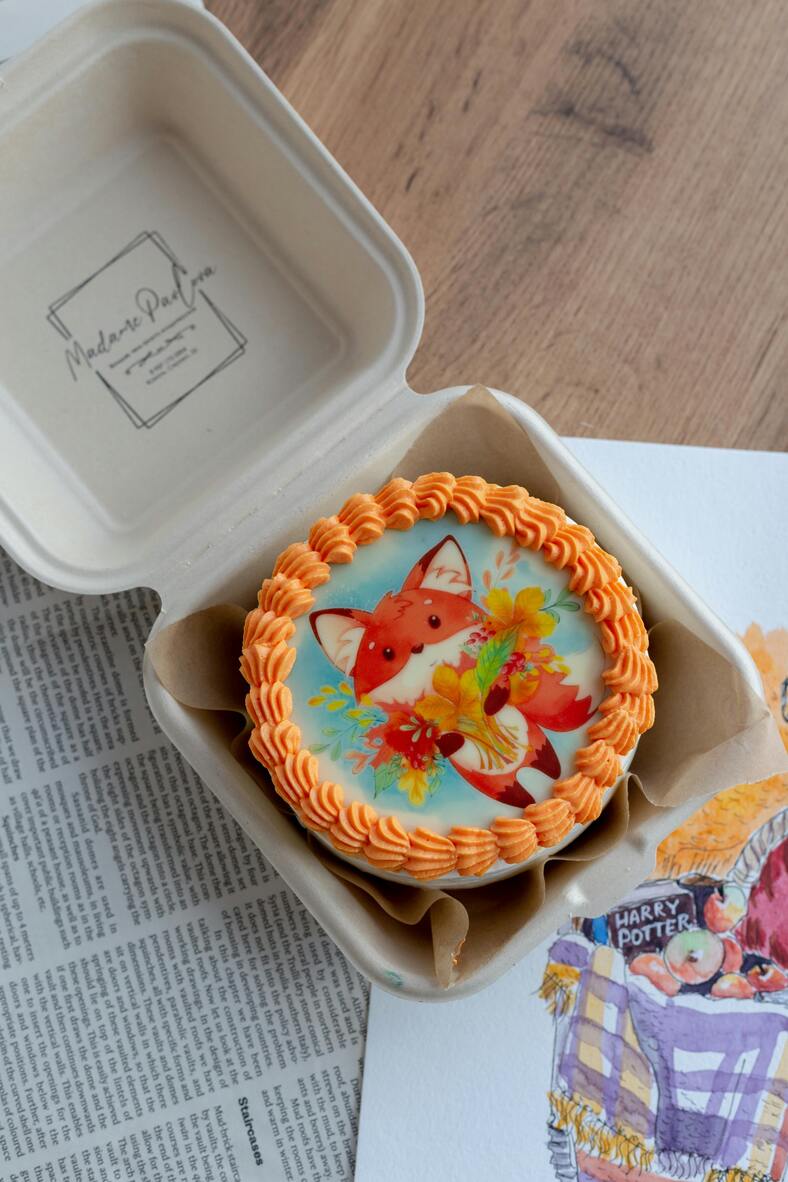 Ilustrasi Bento Cake (Pexels/Alina Matveycheva)