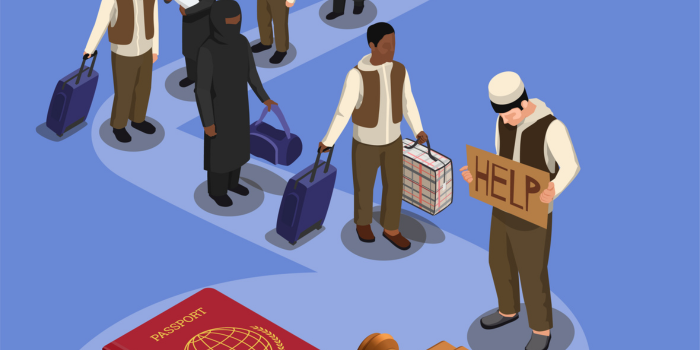 Ilustrasi calon pekerja imigrasi (pch.freepik)