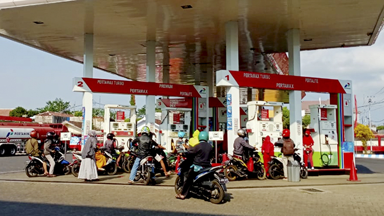 SPBU Pertamina Malang. (pontas.id)