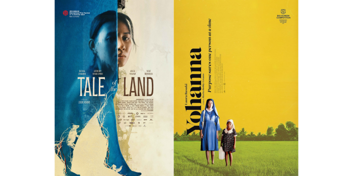 Poster dua film Indonesia yang mendapatkan penghargaan.