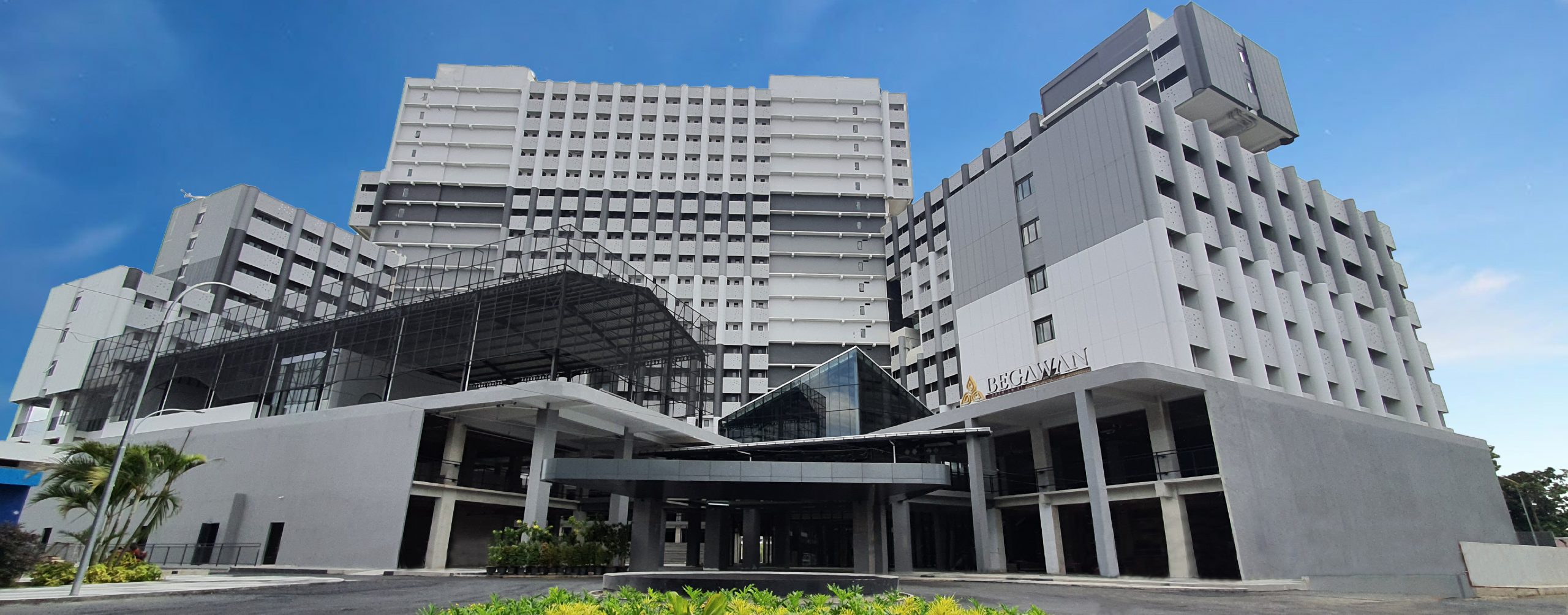 Apartemen Begawan tampak depan. (PP Properti)
