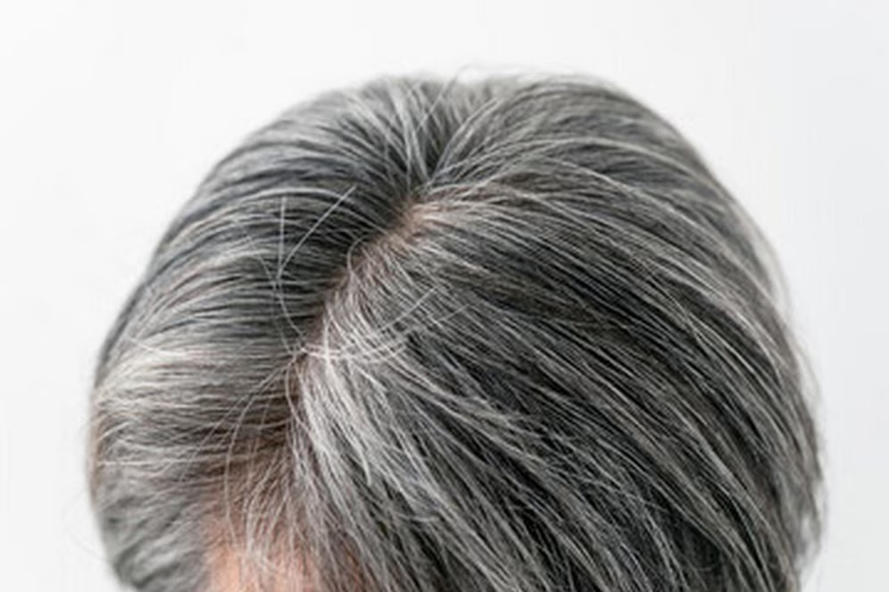 Ilustrasi seseorang dengan rambut beruban. (freepik.com)