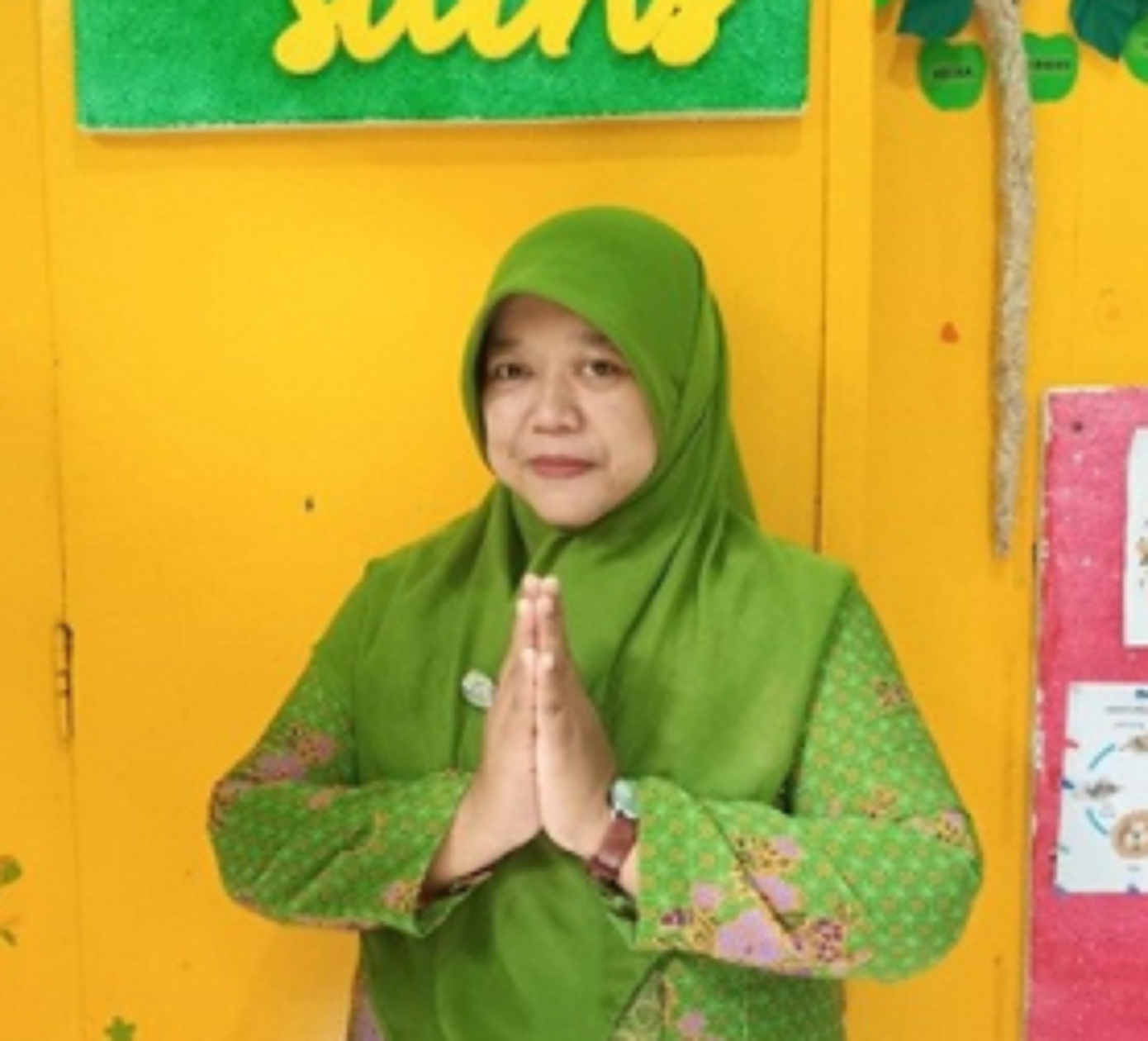 Umi Hanifah, Pendidik di TK Muslimat NU 05 Malang