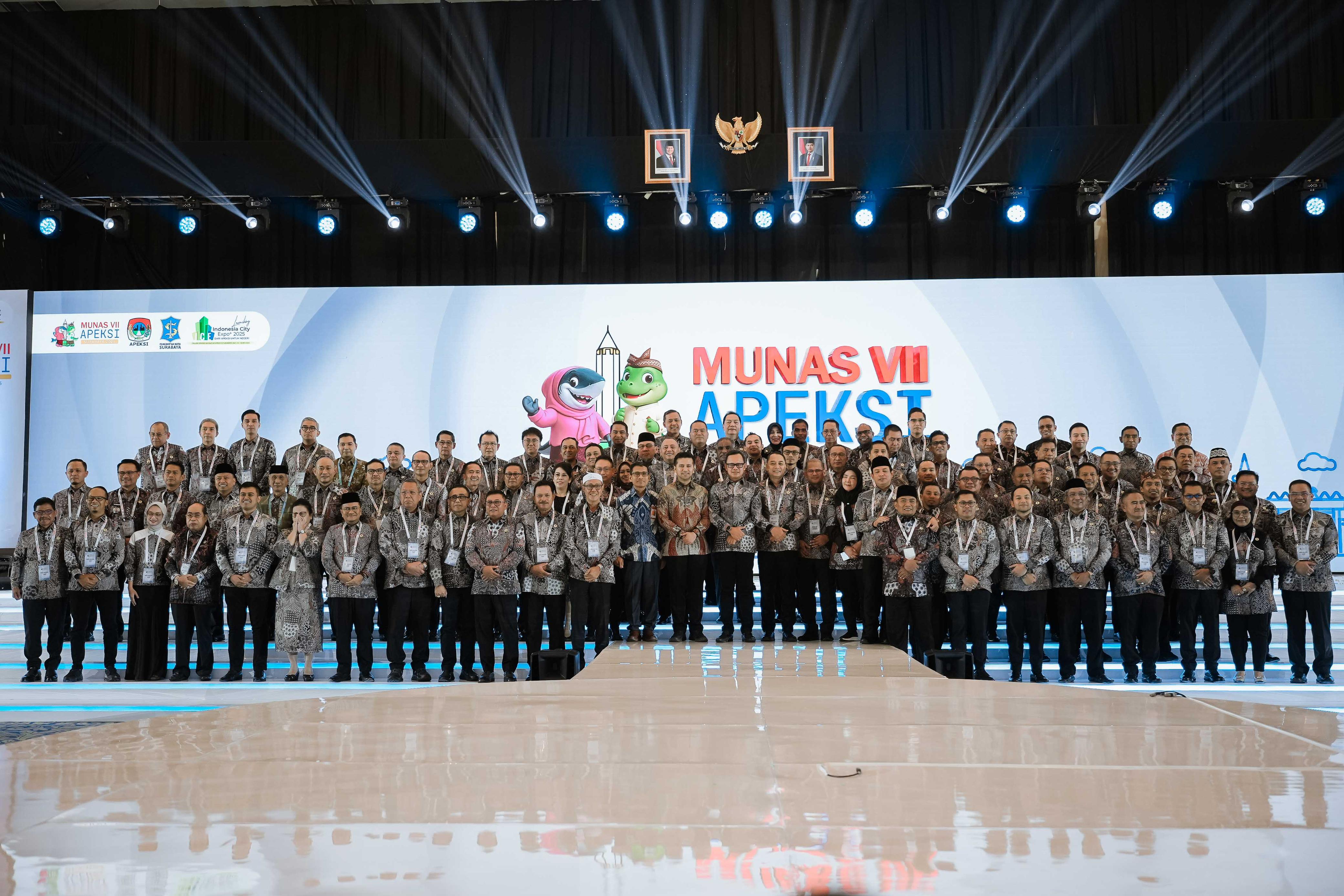 SOLID: Munas VII APEKSI resmi dibuka di Kota Surabaya dengan mengusung tema