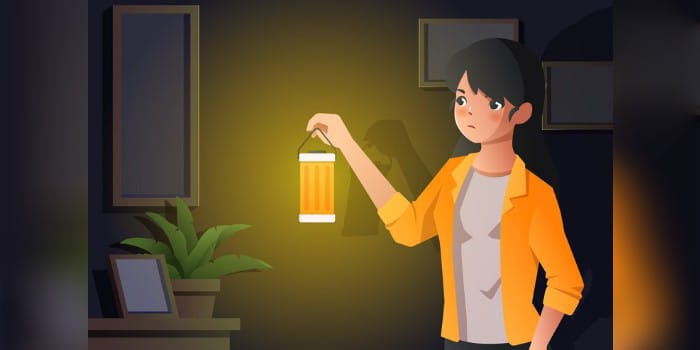 Ilustrasi Saat Mati Lampu (sumber foto: freepik)