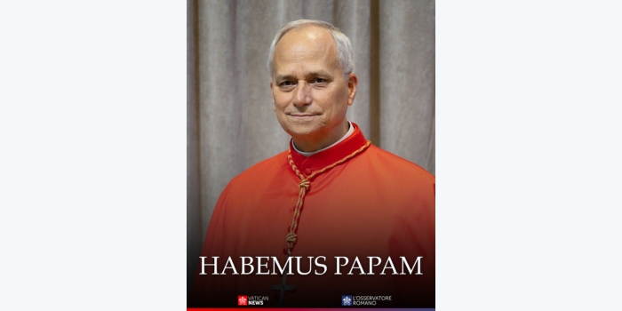 Paus Leo XIV (official instagram account @vaticannews).