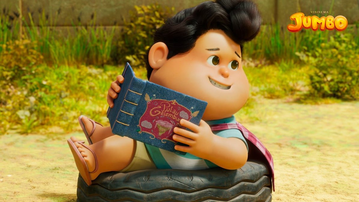 Film Jumbo (2025) telah mencapai 9 juta penonton, segera salip Agak Laen sebagai film terlaris kedua sepanjang masa. (X/@VisinemaID)