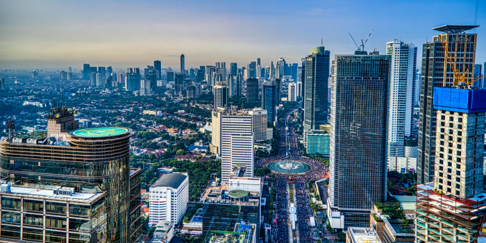 Jakarta tampak atas. (Pexels)