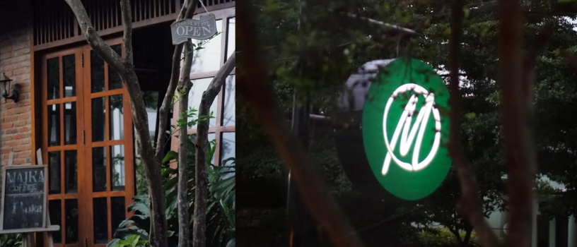 Cafe cozy yang cocok sebagai tempat nongkrong santai (instagram/majka.coffee)