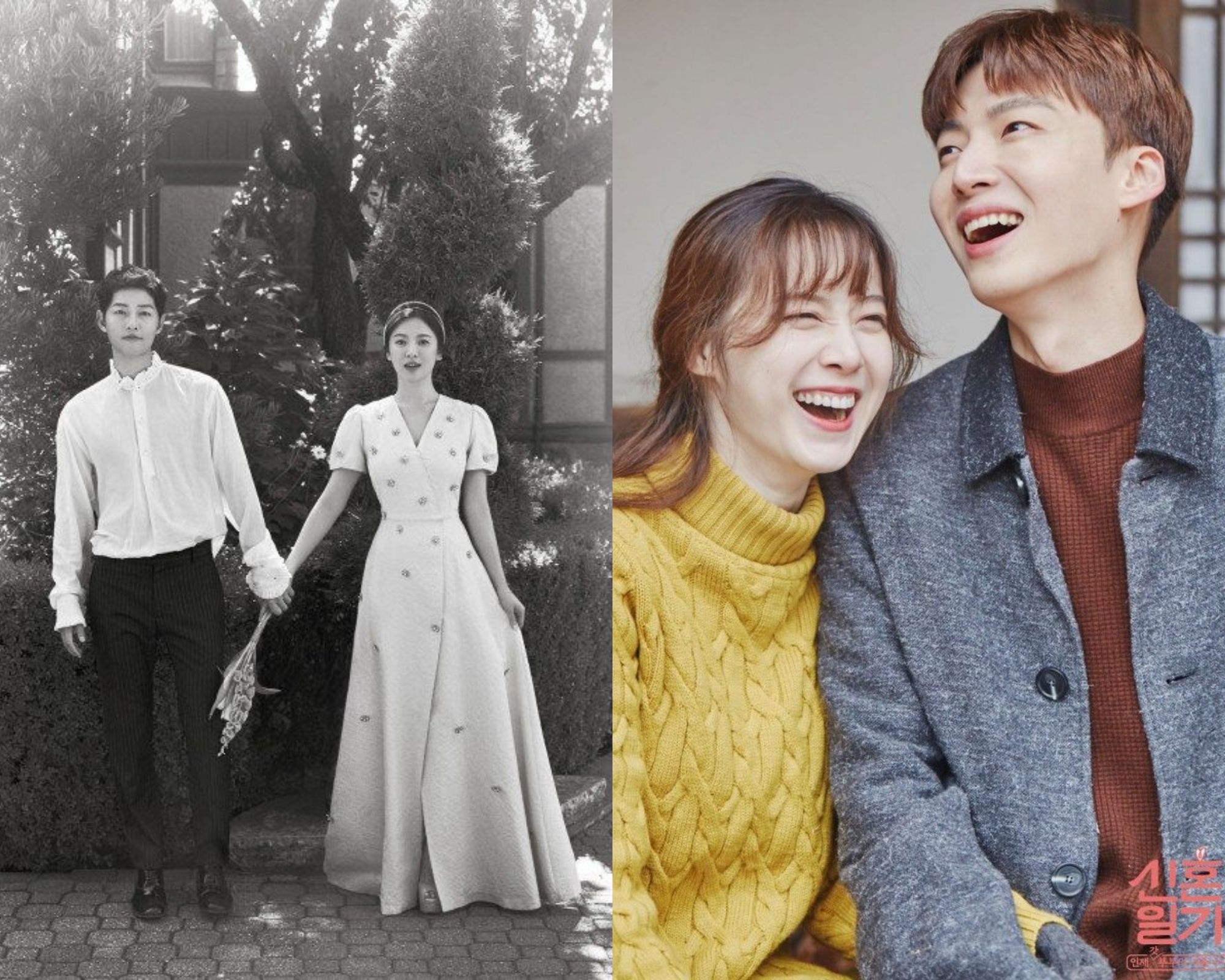 Foto Pernikahan Song-Song Couple dan Koo Hyesun-Ahn Jaehyun (Soompi)