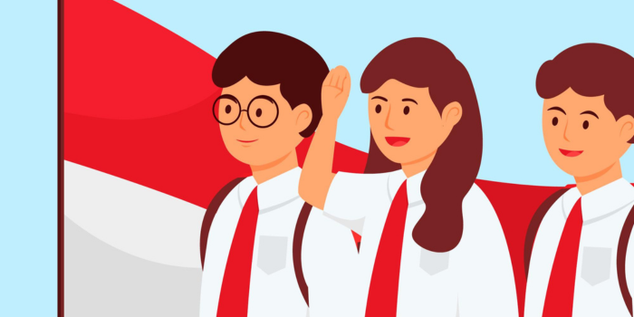 Ilustrasi anak sekolah dasar di Indonesia (pch.freepik)