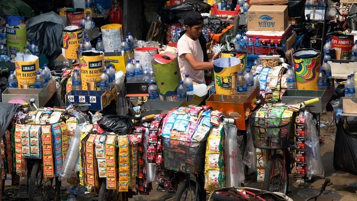 Kampung starling Jakarta Pusat. (DetikFinance)