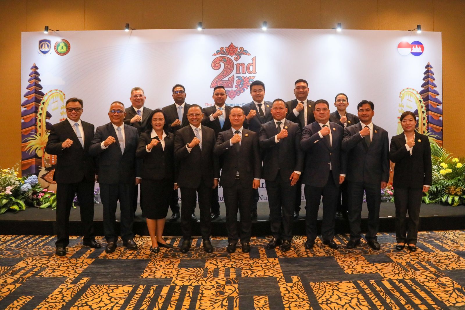 SINERGI: Kerja sama dilakukan di bidang keimigrasian antara Indonesia dan Kamboja dalam The 2nd Bilateral Meeting di Bali (19/5).