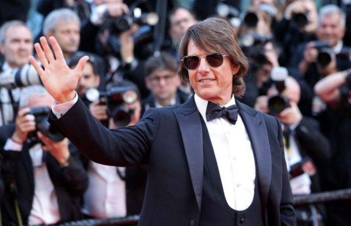 Potret Tom Cruise di Festival Film Cannes ke -78 2025. (Getty Images)