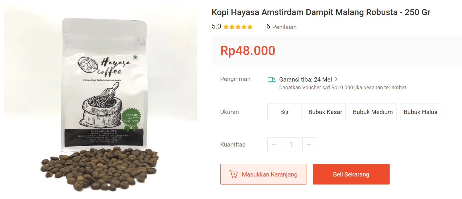 Kopi Hayasa Amstirdam Dampit Malang.