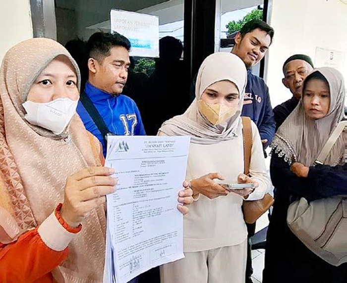 CARI SOLUSI: Dugaan penipuan dalam pembelian rumah dan tanah makin banyak yang dibawa ke ranah pidana.