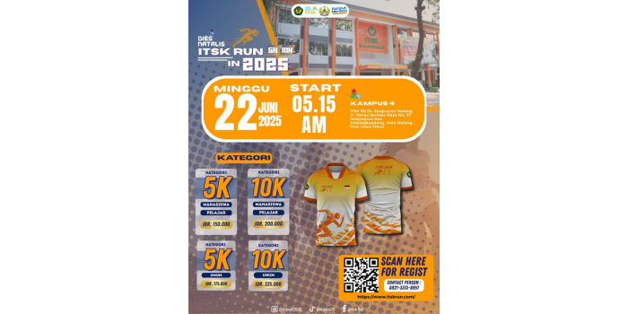 Poster event ITSK Run 2025.