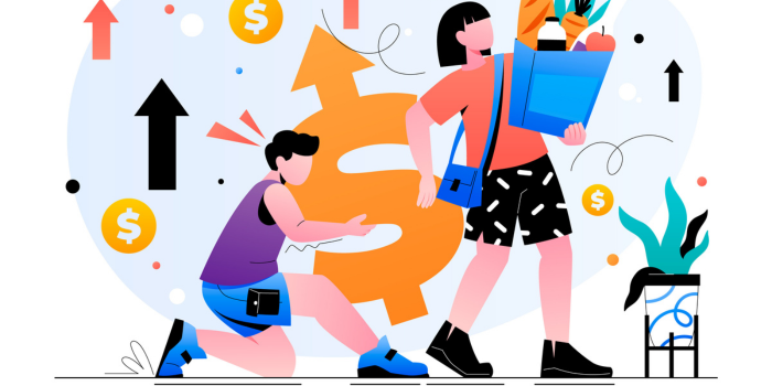 Ilustrasi harga naik (pch.freepik)