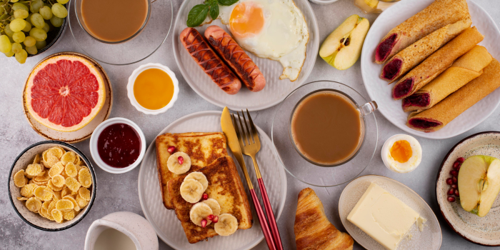 ilustrasi hidangan untuk sarapan pagi (pch.freepik)