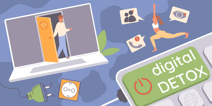 Ilustrasi digital detox (pch.freepik)