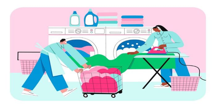 Ilustrasi Tempat Laundry (sumber foto; freepik)