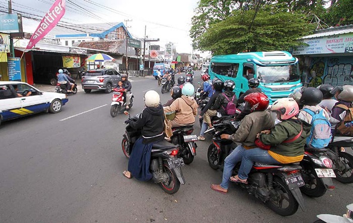 SIAPKAN REKAYASA: Jalan S. Supriyadi, Sukun jadi salah satu wilayah yang rawan macet saat Porprov 2025 berlangsung.