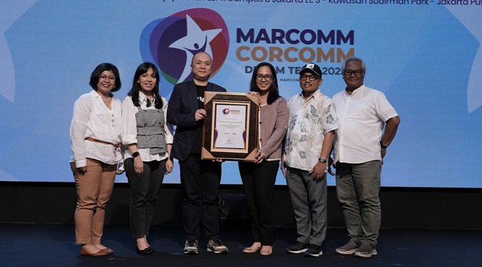TERPERCAYA: Tim Brand & Marketing Communication dari XL SATU (content powered by First Media) menorehkan prestasi dengan meraih penghargaan MARCOMM CORCOMM DREAM TEAM 2025.