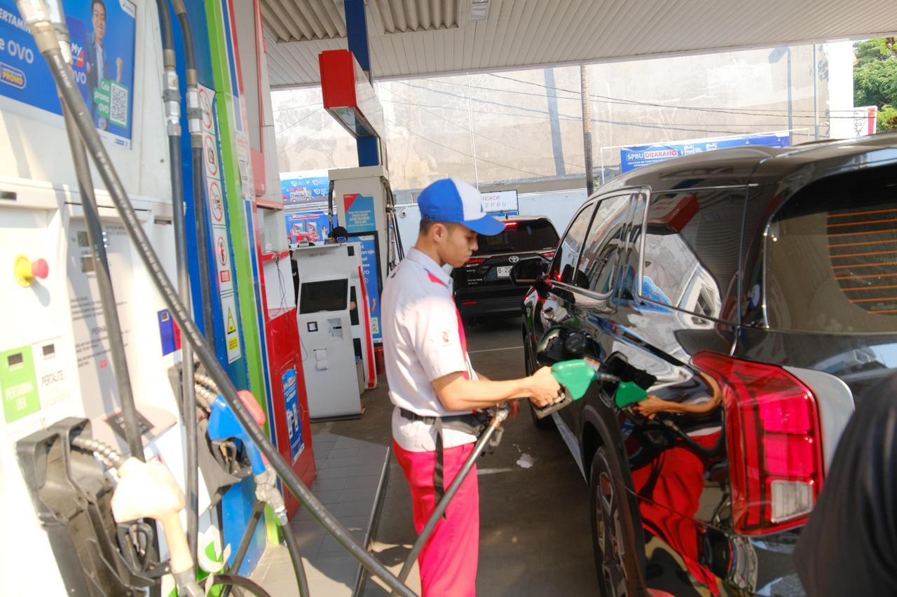 TERSEDIA: Pertamina Patra Niaga Jatimbalinus memastikan stok BBM dan LPG dalam kondisi aman tercukupi dan seluruh infrastruktur telah disiagakan.