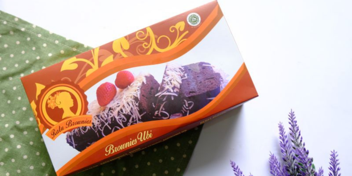 Brownies Ubi Ungu KiosAgri (kiosagri.com).