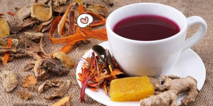 Foto sajian wedang uwuh