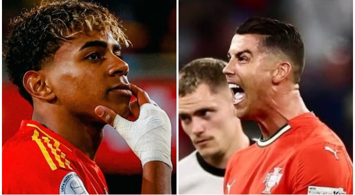 BEDA GENERASI: Lamine Yamal dan CR7 akan bertemu di final Liga Negara.