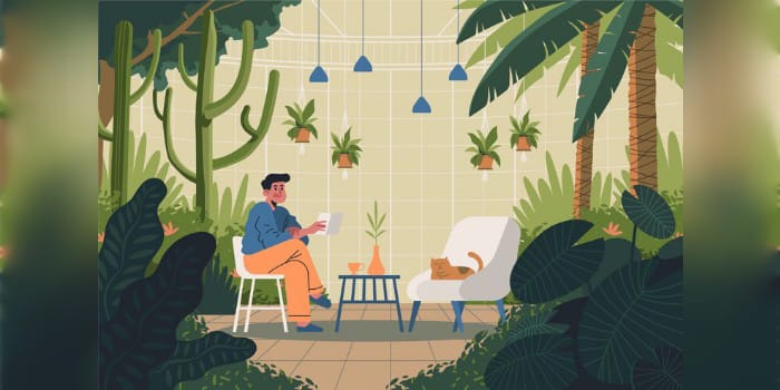 Ilustrasi Tempat Ngopi (sumber foto: freepik)