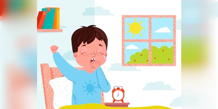 Ilustrasi Orang Bangun Pagi (sumber foto: freepik)