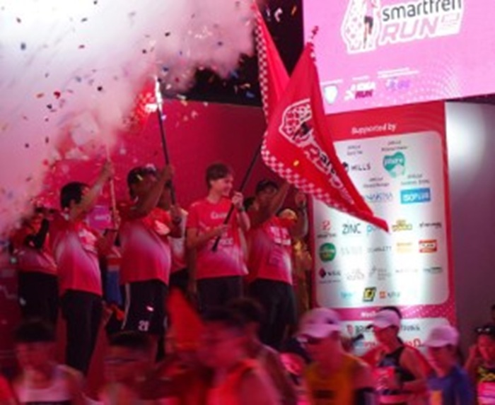 MERIAH: PT XLSMART Telecom Sejahtera Tbk (XLSMART) melalui brand Smartfren sukses menggelar ajang lari tahunan SMARTFREN RUN 2025.