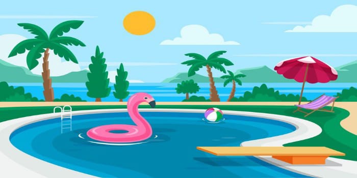 Ilustrasi Kolam Renang (sumber foto: freepik)