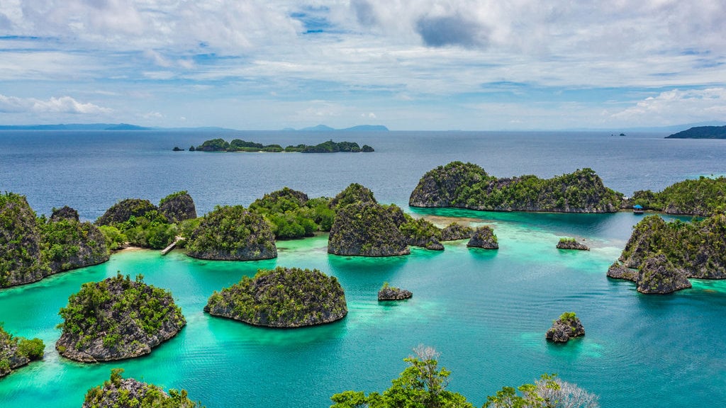 Salah Satu Kepulauan di Raja Ampat, Papua Barat. Indonesia. (iStockphoto)