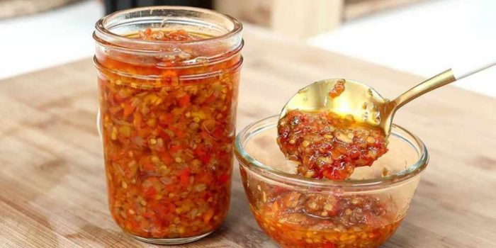 Sambal bawang (Instagram devispantry/Devina Hermawan).