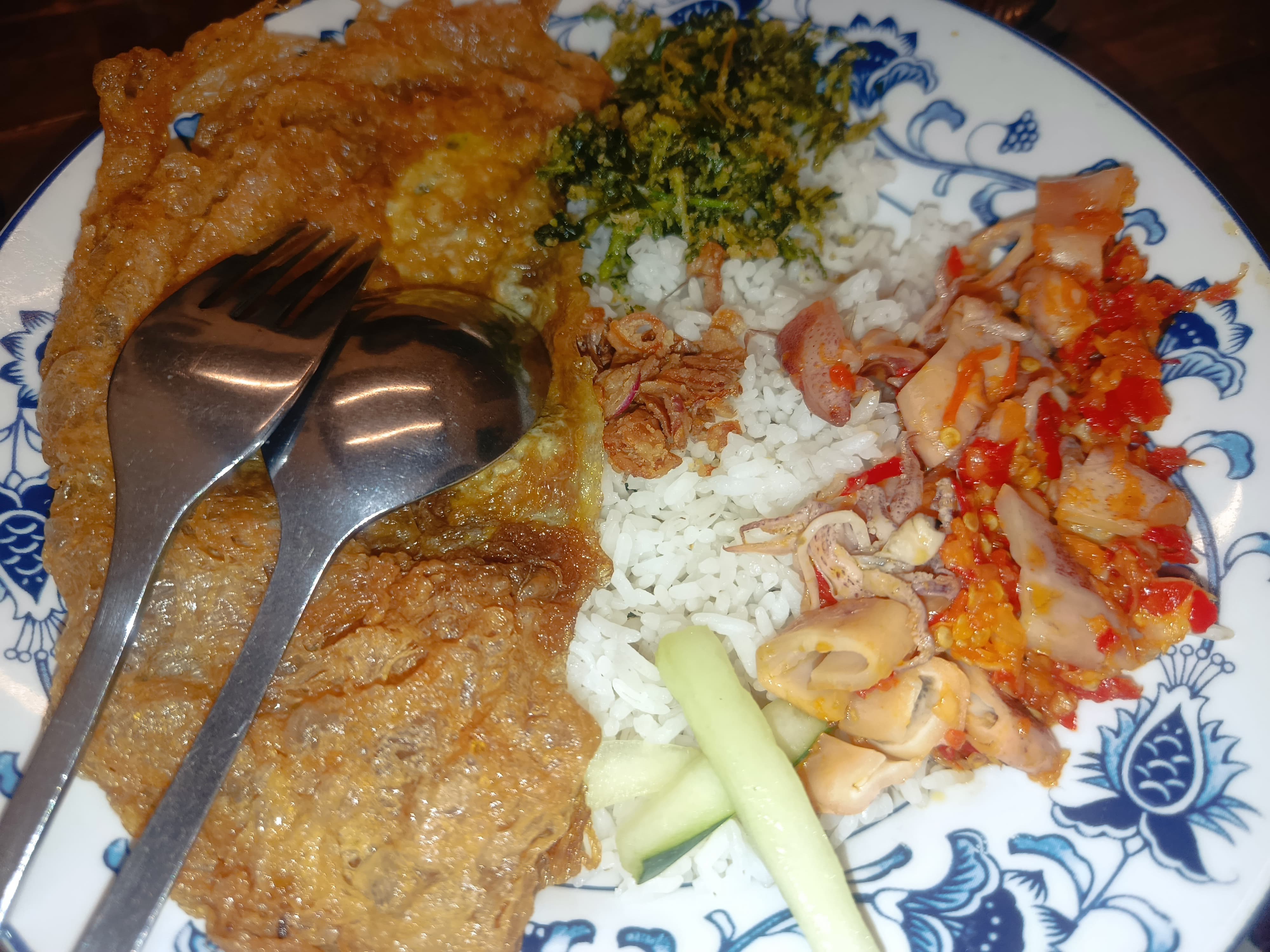 Menu makanan cumi (majesta yesha).
