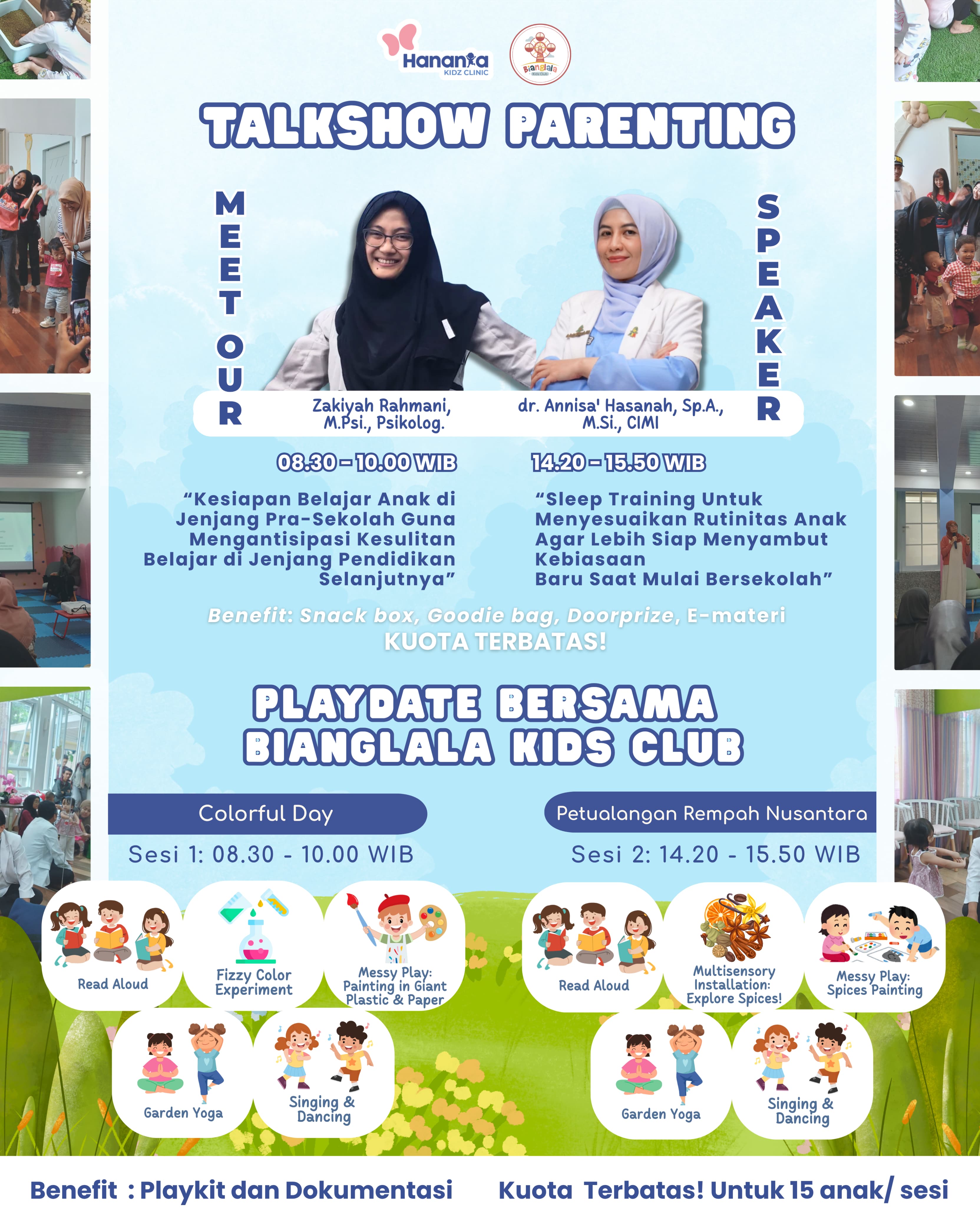 Hanania Kidz Clinic Gelar Childhood Education Expo 2025