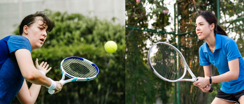 Ilustrasi orang bermain tenis (freepik)