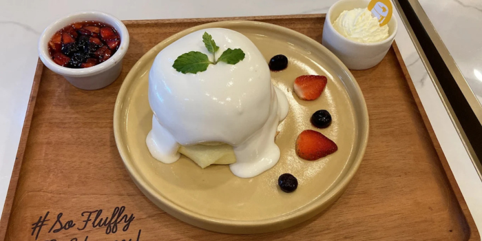 Menu shouffle pancake di Pan & Co. MOG Malang (Moh Agus Salim).