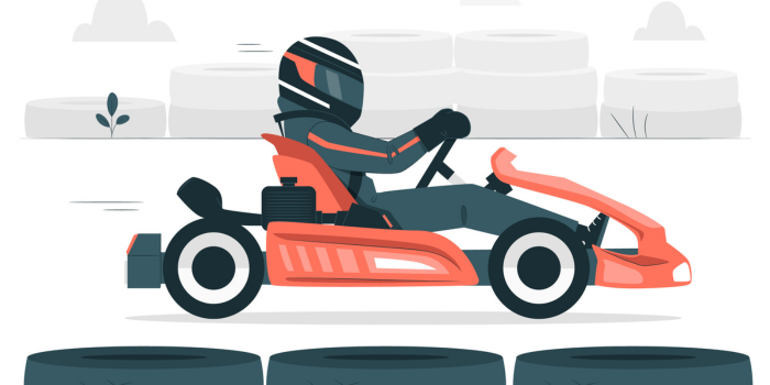 Ilustrasi gokart (pch.freepik.com)