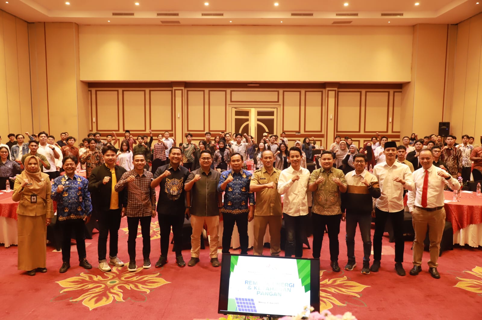 KOMPAK: Rembuk Energi dan Ketahanan Pangan bersama Rumah Kebangsaan Jawa Timur, bertempat di Ijen Suites Hotel Malang, Selasa (17/6/2025).