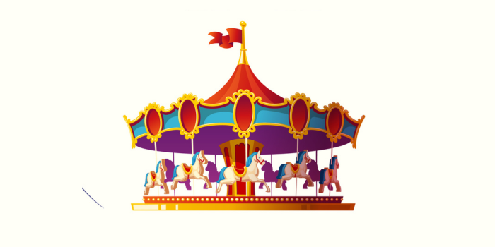 ilustrasi komidi putar (pch.freepik.com)